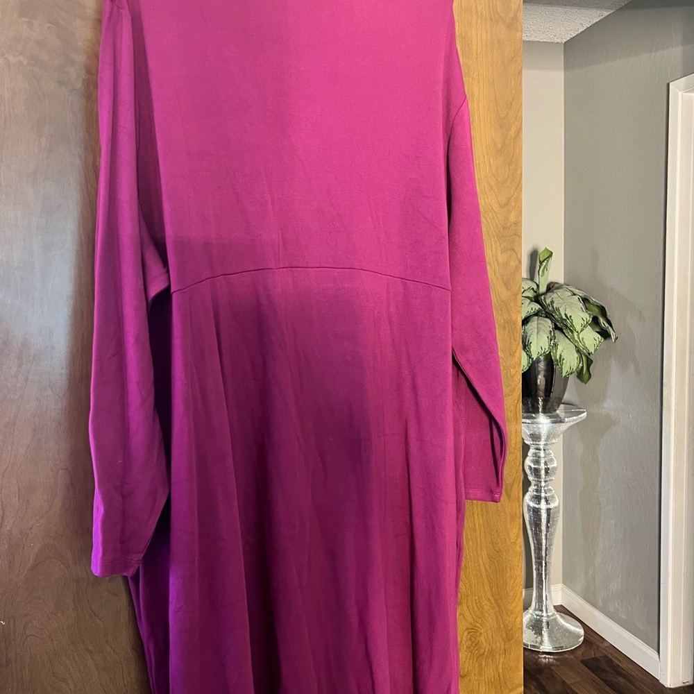 Women with Control Pink Dolman Sleeve Maxi Dress